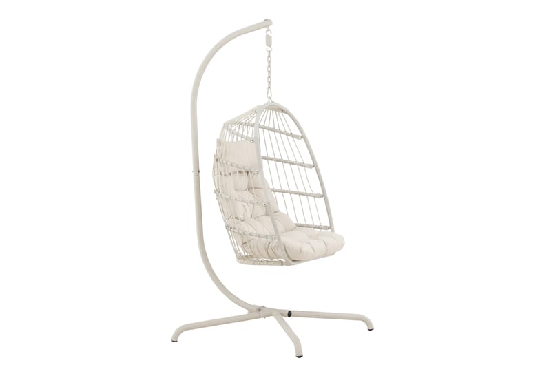 Trezza Hengestol Utendørs 75x70 cm - Beige - Hagemøbler - Stoler & Lenestoler - Hengestoler