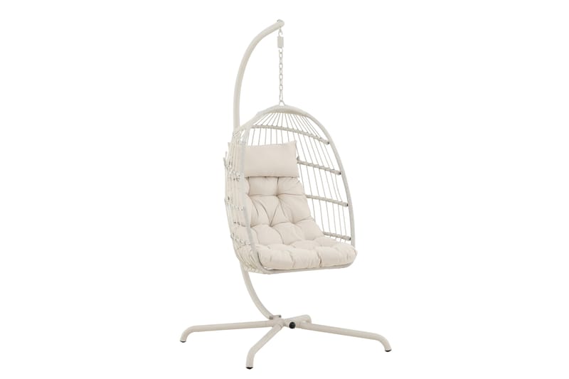 Trezza Hengestol Utendørs 75x70 cm - Beige - Hagemøbler - Stoler & Lenestoler - Hengestoler