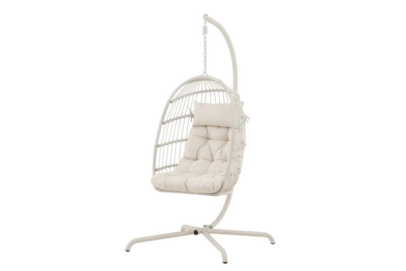 Trezza Hengestol Utendørs 75x70 cm - Beige - Hagemøbler - Stoler & Lenestoler - Hengestoler
