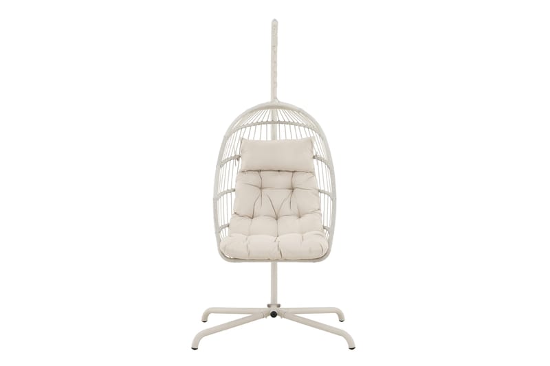 Trezza Hengestol Utendørs 75x70 cm - Beige - Hagemøbler - Stoler & Lenestoler - Hengestoler