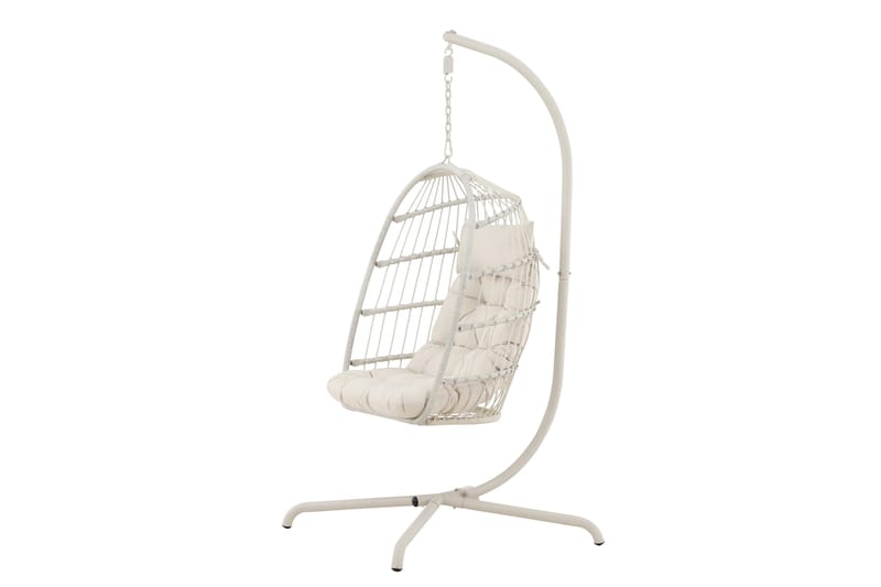 Trezza Hengestol Utendørs 75x70 cm - Beige - Hagemøbler - Stoler & Lenestoler - Hengestoler