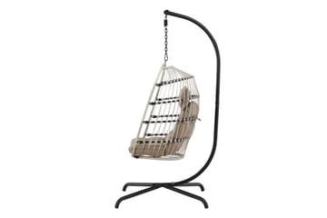 Trezza Hengestol Utendørs 75x70 cm - Grå - Hagemøbler - Stoler & Lenestoler - Hengestoler