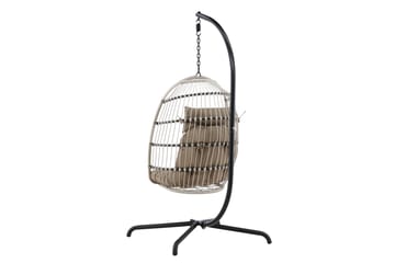 Trezza Hengestol Utendørs 75x70 cm - Grå - Hagemøbler - Stoler & Lenestoler - Hengestoler