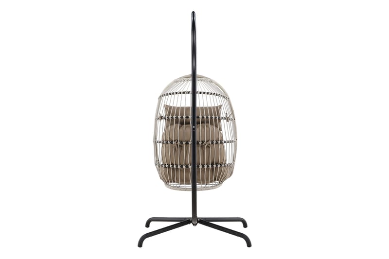 Trezza Hengestol Utendørs 75x70 cm - Grå - Hagemøbler - Stoler & Lenestoler - Hengestoler