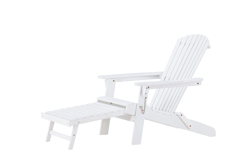 Tropea Solseng - Hvit - Hagemøbler - Stoler & Lenestoler - Solseng & solvogner