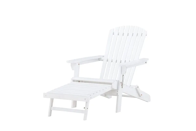 Tropea solseng utendørs - Hvit - Hagemøbler - Stoler & Lenestoler - Solstoler