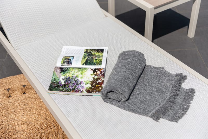 Urbanite Solseng med hjul - Grå - Hagemøbler - Stoler & Lenestoler - Solseng & solvogner