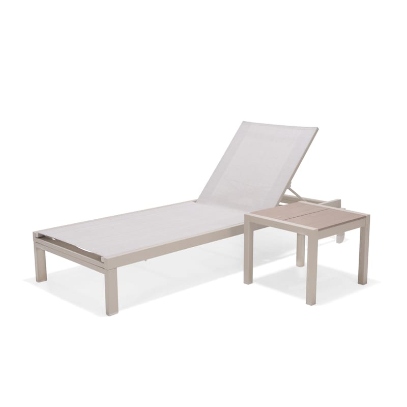 Urbanite Solseng med hjul - Grå - Hagemøbler - Stoler & Lenestoler - Solseng & solvogner