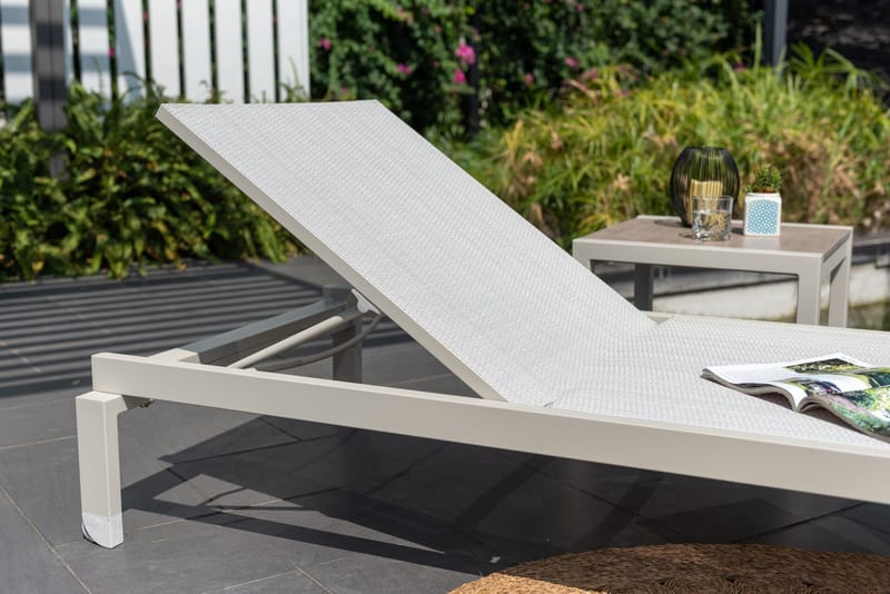 Urbanite Solseng med hjul - Grå - Hagemøbler - Stoler & Lenestoler - Solseng & solvogner