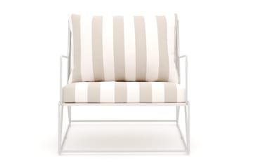 Usteryd Lounge Lenestol Utendørs - Beige/Stripet - Hagemøbler - Stoler & Lenestoler - Utelenestoler