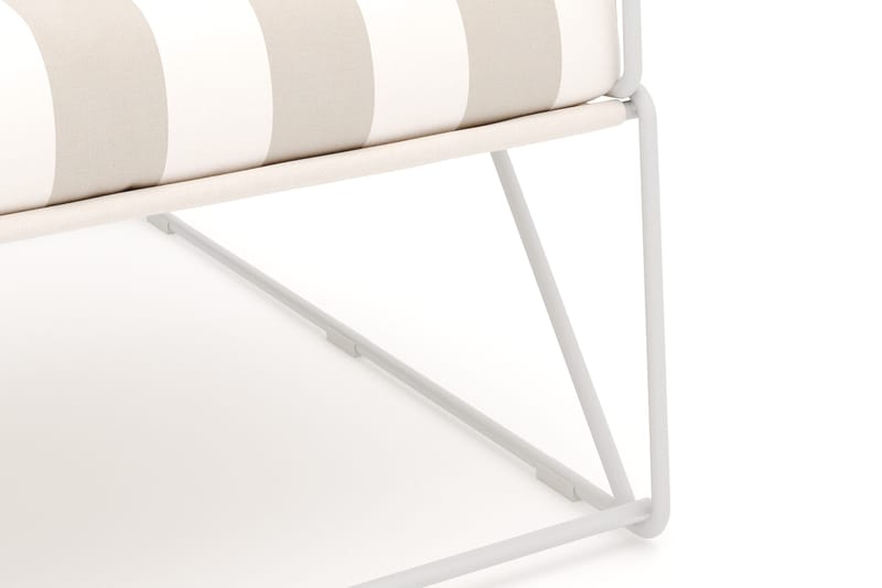 Usteryd Lounge Lenestol Utendørs - Beige/Stripet - Hagemøbler - Stoler & Lenestoler - Utelenestoler
