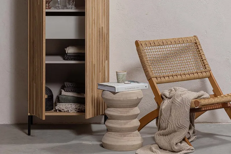 Alois Klappstol - Natur - Hagemøbler - Stoler & Lenestoler - Utelenestoler