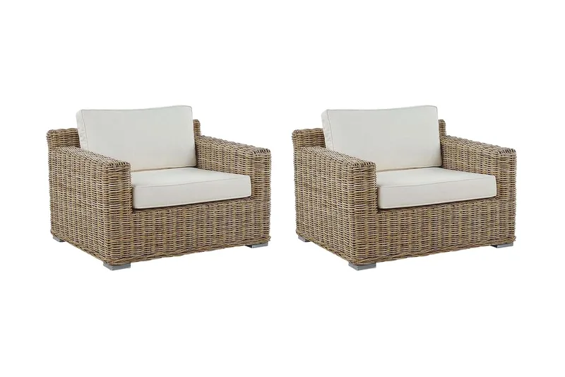 Apriliana Karmstol 2- pk - Hagemøbler - Stoler & Lenestoler - Utelenestoler