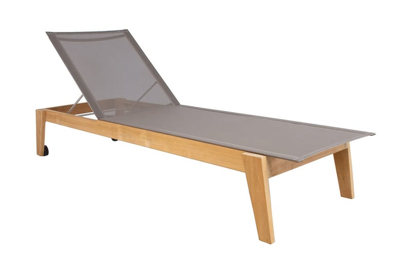 Bali Dekkstol 210x73xH33 cm Teak - Loungestol ute - Utelenestoler