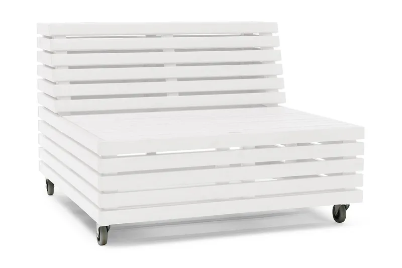 Bara Vara Lenestol - Hvitlasert - Hagemøbler - Stoler & Lenestoler - Utelenestoler