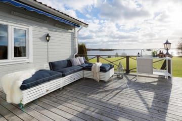 Bara Vara Lenestol - Hvitlasert - Hagemøbler - Stoler & Lenestoler - Utelenestoler