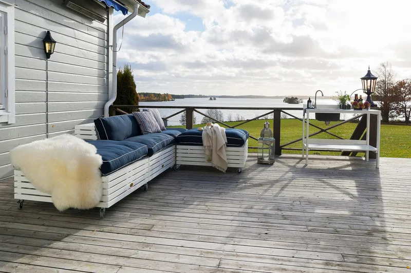 Bara Vara Lenestol - Hvitlasert - Hagemøbler - Stoler & Lenestoler - Utelenestoler