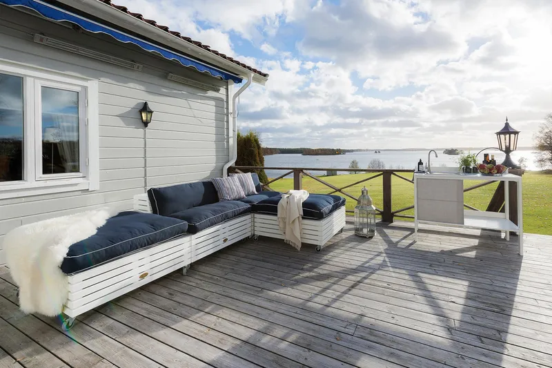 Bara Vara Lenestol - Hvitlasert - Hagemøbler - Stoler & Lenestoler - Utelenestoler