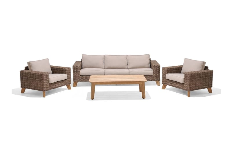 Barbados Lenestol - Beige - Hagemøbler - Stoler & Lenestoler - Utelenestoler