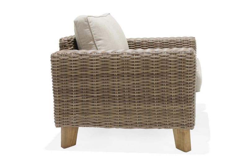 Barbados Lenestol - Beige - Hagemøbler - Stoler & Lenestoler - Utelenestoler