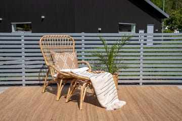 Ella Lenestol med Pute - Tre/natur - Hagemøbler - Stoler & Lenestoler - Utelenestoler