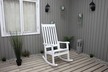 Ellabell Gyngestol - Grå - Hagemøbler - Stoler & Lenestoler - Utelenestoler
