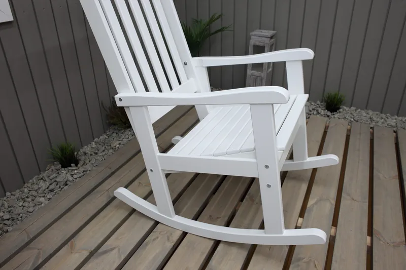 Ellabell Gyngestol - Grå - Hagemøbler - Stoler & Lenestoler - Utelenestoler