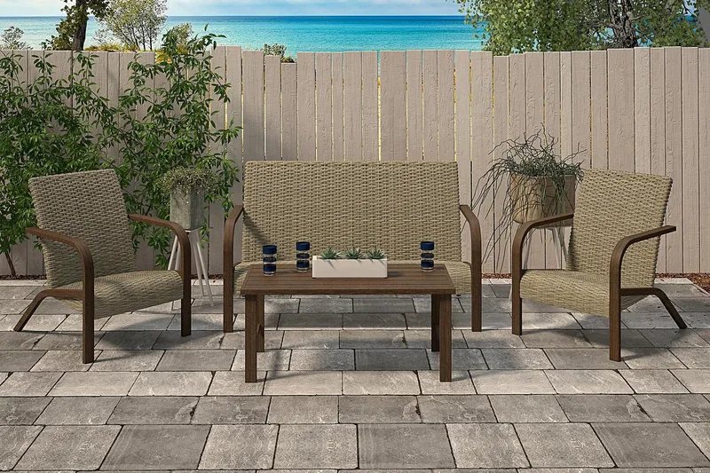 Hagelenestol Grå - Dorel Home - Hagemøbler - Stoler & Lenestoler - Utelenestoler