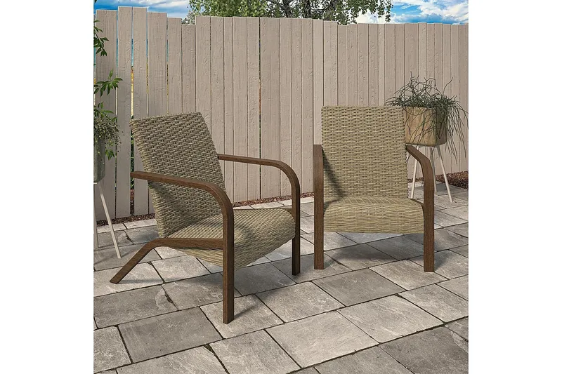 Hagelenestol Grå - Dorel Home - Hagemøbler - Stoler & Lenestoler - Utelenestoler