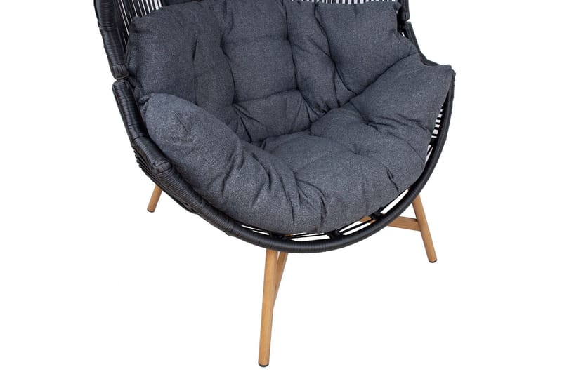 Helsinki Lenestol Svart - Hagemøbler - Stoler & Lenestoler - Utelenestoler