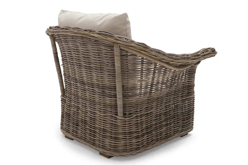 Hillerstorp Edsklinta Lenestol - Grå|Beige - Hagemøbler - Stoler & Lenestoler - Utelenestoler