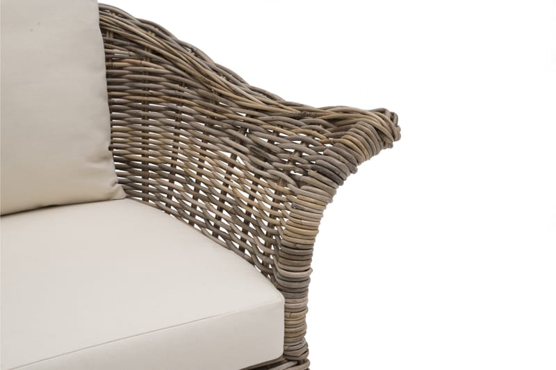 Hillerstorp Edsklinta Lenestol - Grå|Beige - Hagemøbler - Stoler & Lenestoler - Utelenestoler