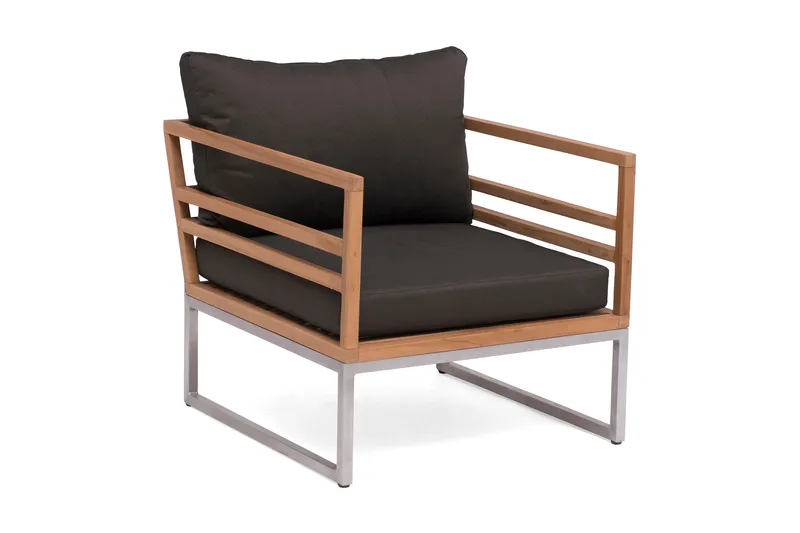 Hillerstorp Kaxheden Lounge Lenestol, Brun|Svart