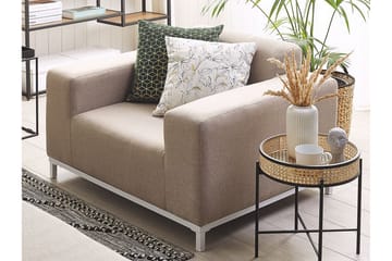 Hughen Lenestol 2-pk - Beige - Hagemøbler - Stoler & Lenestoler - Utelenestoler