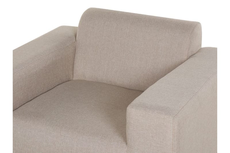 Hughen Lenestol 2-pk - Beige / Svart - Hagemøbler - Stoler & Lenestoler - Utelenestoler