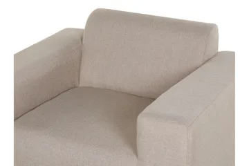 Hughen Lenestol 2-pk - Beige / Svart - Hagemøbler - Stoler & Lenestoler - Utelenestoler