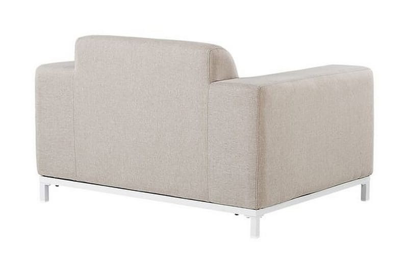 Hughen Lenestol 2-pk - Beige - Hagemøbler - Stoler & Lenestoler - Utelenestoler