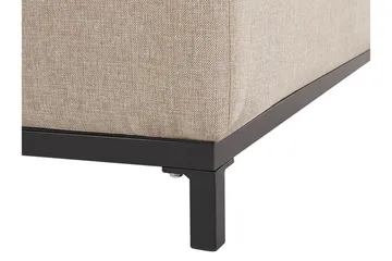 Hughen Lenestol 2-pk - Beige / Svart - Hagemøbler - Stoler & Lenestoler - Utelenestoler