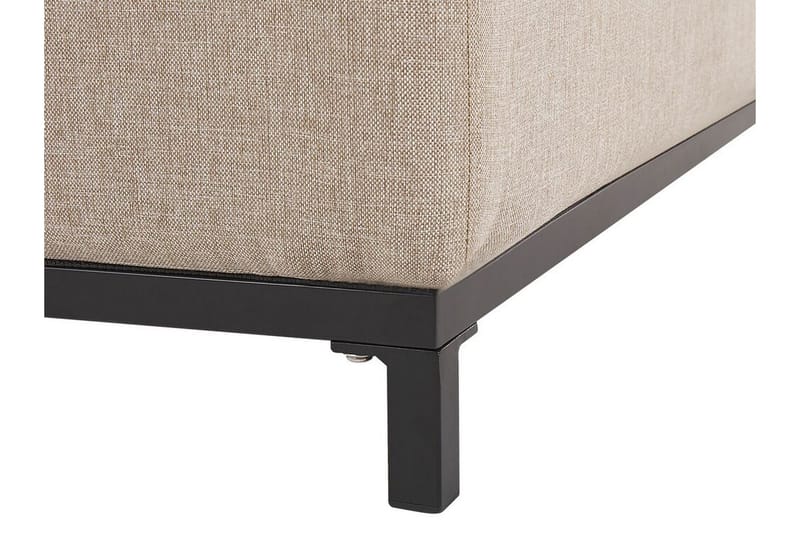 Hughen Lenestol 2-pk - Beige / Svart - Hagemøbler - Stoler & Lenestoler - Utelenestoler