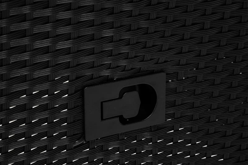 Jenny Lenestol Justerbar Svart - Svart - Hagemøbler - Stoler & Lenestoler - Utelenestoler