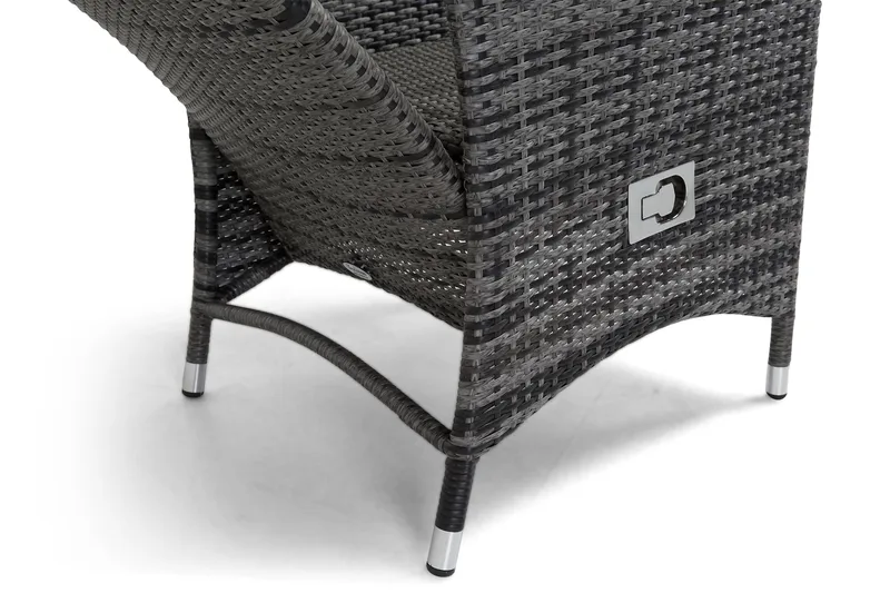 Jenny Lenestol Stillbar - Grå - Hagemøbler - Stoler & Lenestoler - Utelenestoler