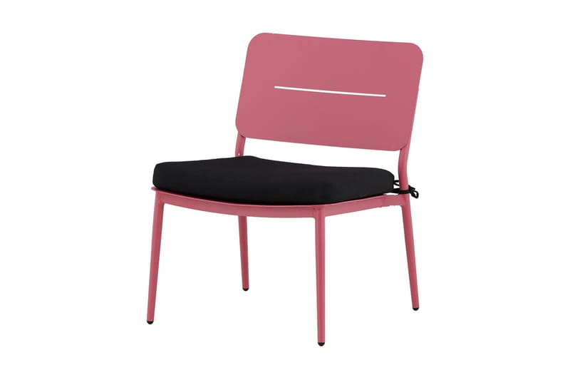 Lina Loungestol med Pute - Rosa - Hagemøbler - Stoler & Lenestoler - Utelenestoler