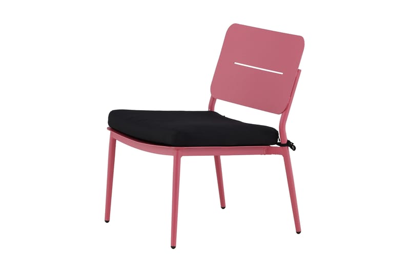 Lina Loungestol med Pute - Rosa - Hagemøbler - Stoler & Lenestoler - Utelenestoler
