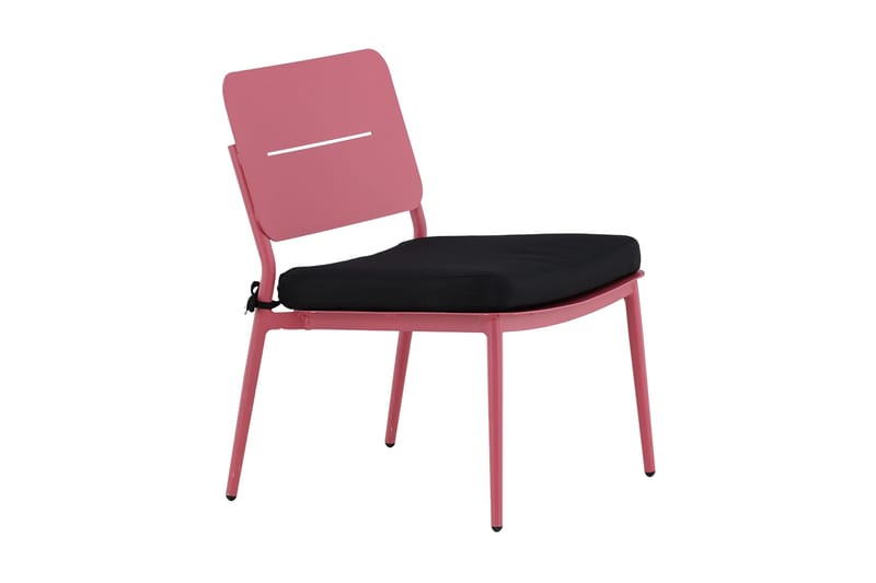 Lina Loungestol med Pute - Rosa - Hagemøbler - Stoler & Lenestoler - Utelenestoler