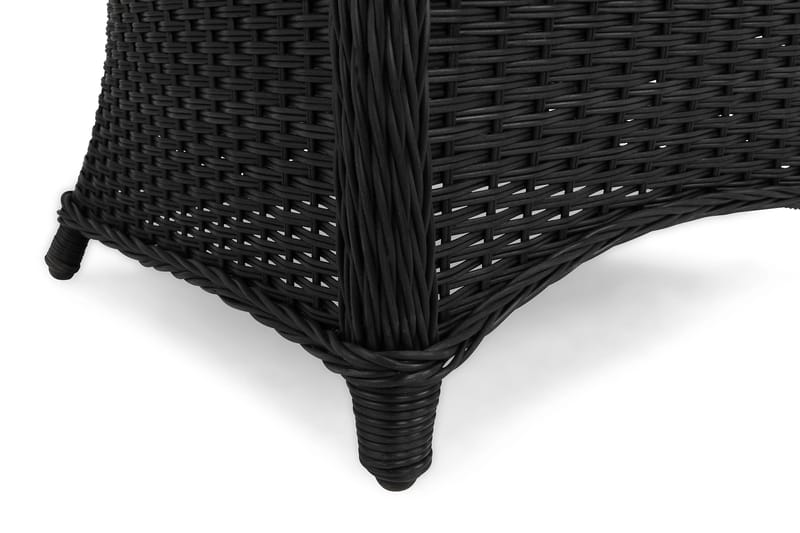 Marcus Ørelappstol - Svart - Hagemøbler - Balkong - Balkongmøbler - Balkongstoler