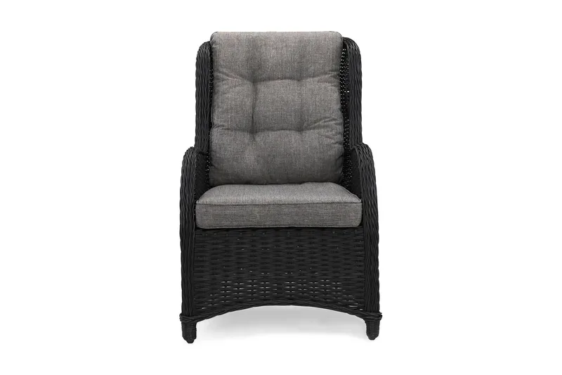 Marcus Ørelappstol - Svart - Hagemøbler - Balkong - Balkongmøbler - Balkongstoler