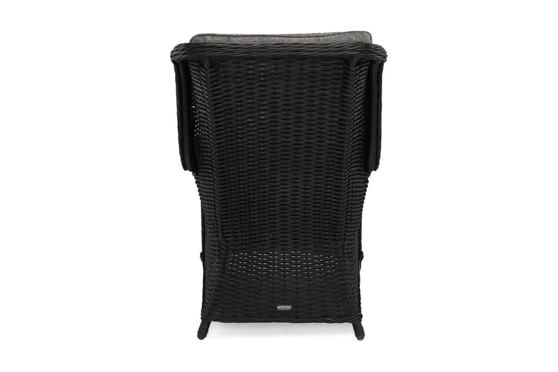 Marcus Ørelappstol - Svart - Hagemøbler - Balkong - Balkongmøbler - Balkongstoler