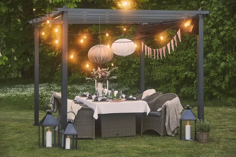 Marcus Light Lenestol med Pute - Grå - Hagemøbler - Stoler & Lenestoler - Utelenestoler