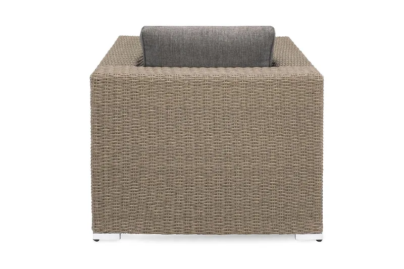 Marcus Loungelenestol m Pute - Grå - Hagemøbler - Stoler & Lenestoler - Utelenestoler