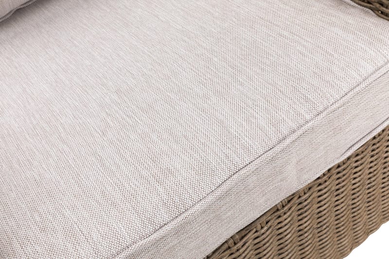 Marcus Loungelenestol m Pute - Natur - Hagemøbler - Stoler & Lenestoler - Utelenestoler